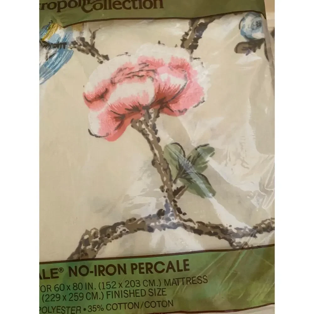 Vintage Springmaid Metropolitan Museum of Art Queen Flat Sheet